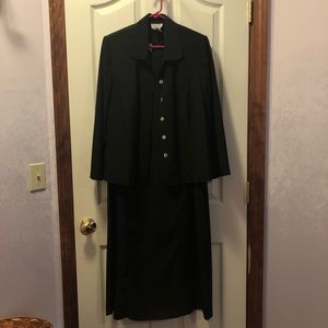 Main Street Classics - 2pc 16 (A16) black dress/jacket